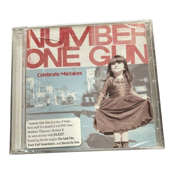 Number One Gun Celebrate Mistakes 2006 CD Contemporary Christian Rock Pop - Picture 1 of 2